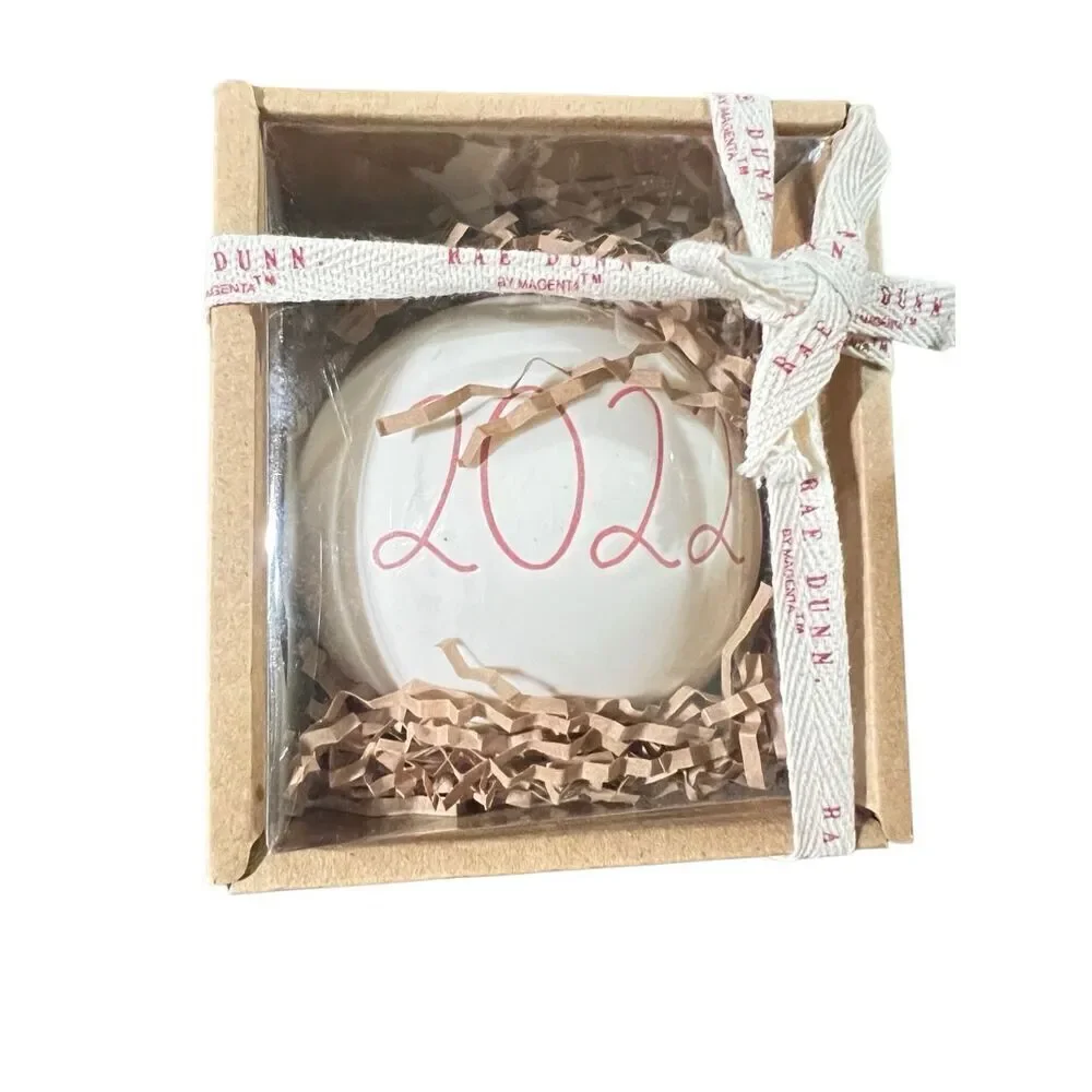 Rae Dunn by Magenta NIB 2022 Christmas Ornament